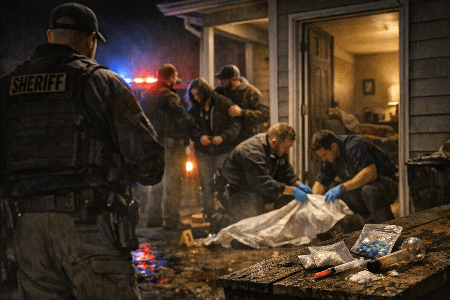Fatal overdose at Post Falls transitional home prompts five arrests, sheriff says