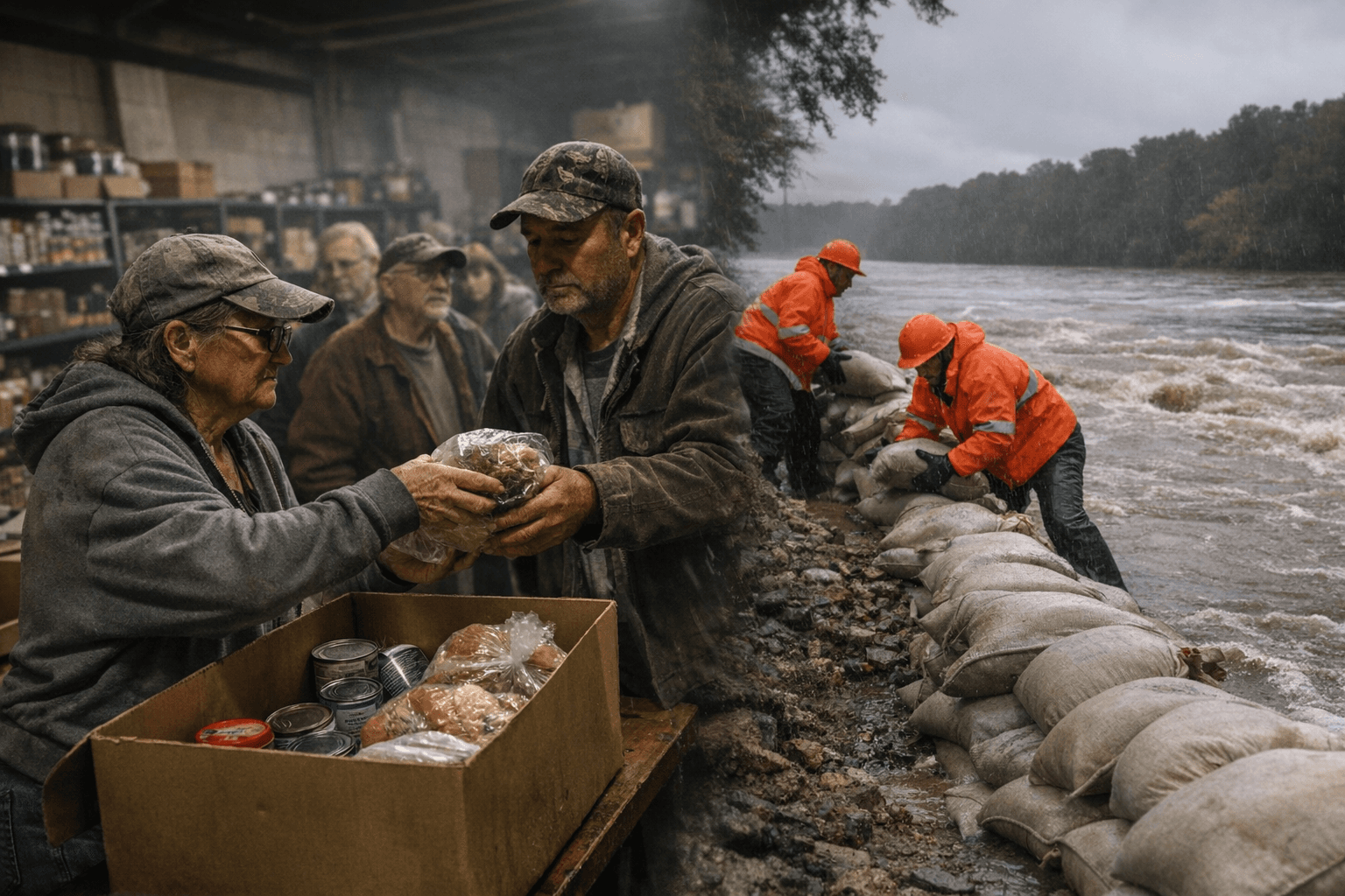 Shutdown Squeeze: Federal Furloughs Threaten Perry's Food Banks and Flood Defenses as D.C. Dug In