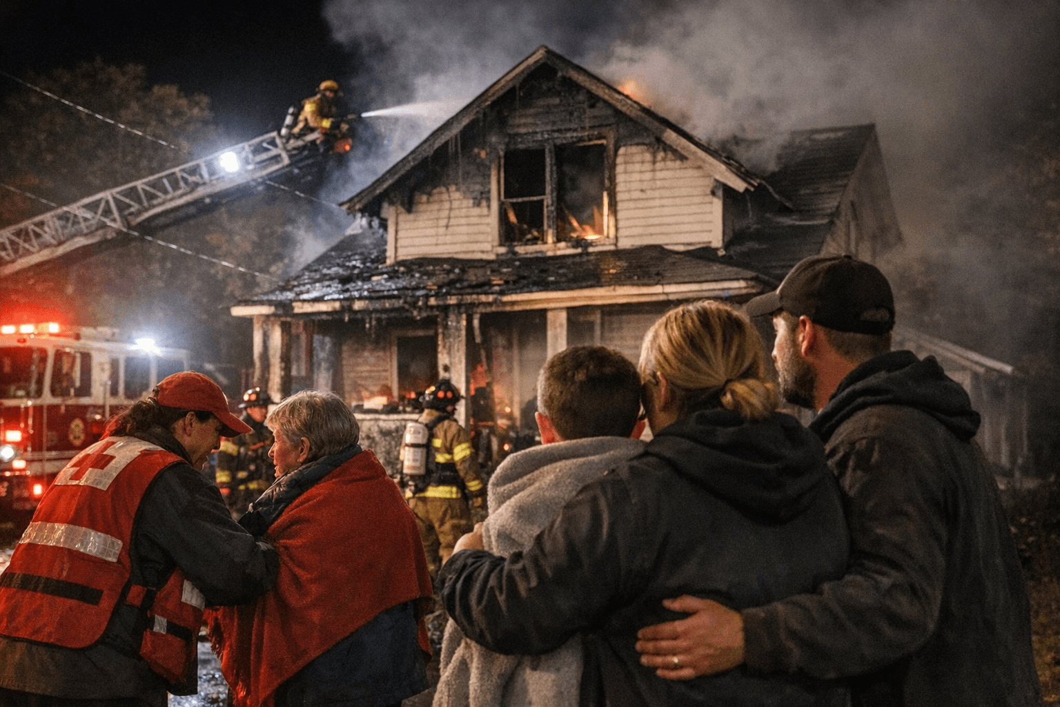 Port Jervis Home Fire Displaces Family, Red Cross Steps In