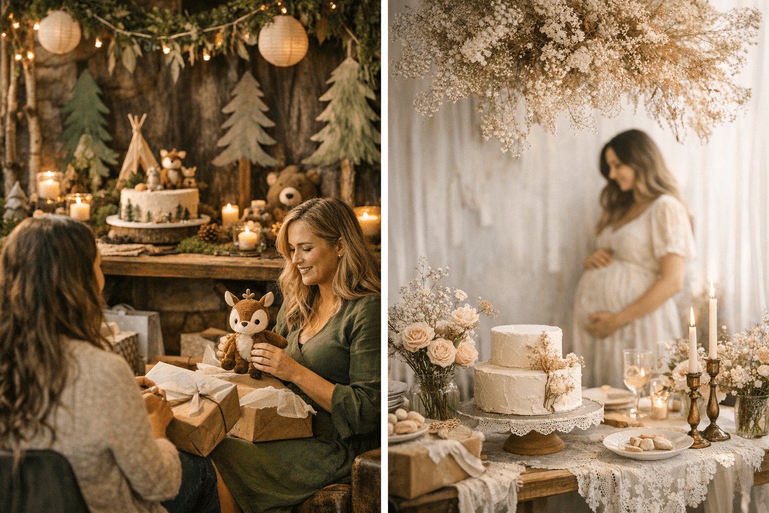 Trending Baby Shower Themes Range From Woodland to Minimalist Vintage Floral