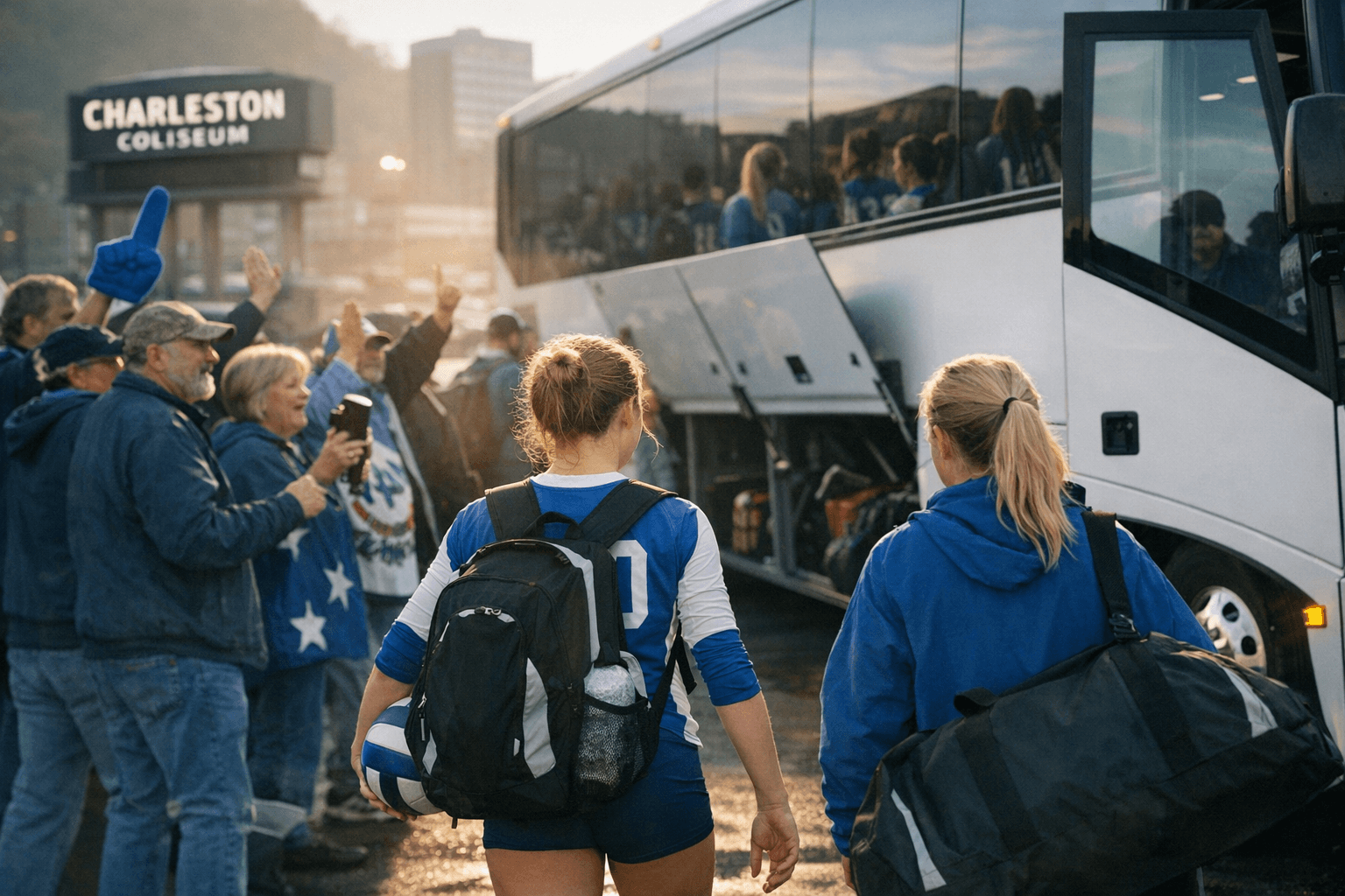 State Volleyball Tickets On Sale; Charleston Finals Bring Travel, Pride for McDowell