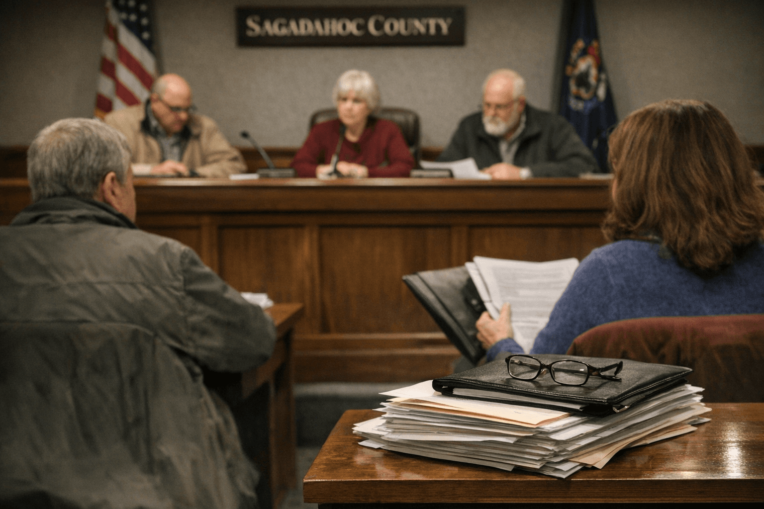 Sagadahoc County posts public notice: March 3 special meeting, March 9 budget session