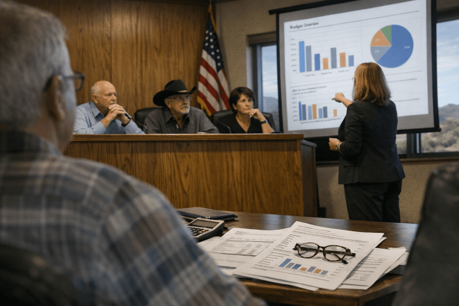 La Paz County Receives Fiscal Year 26 First Quarter Budget Overview