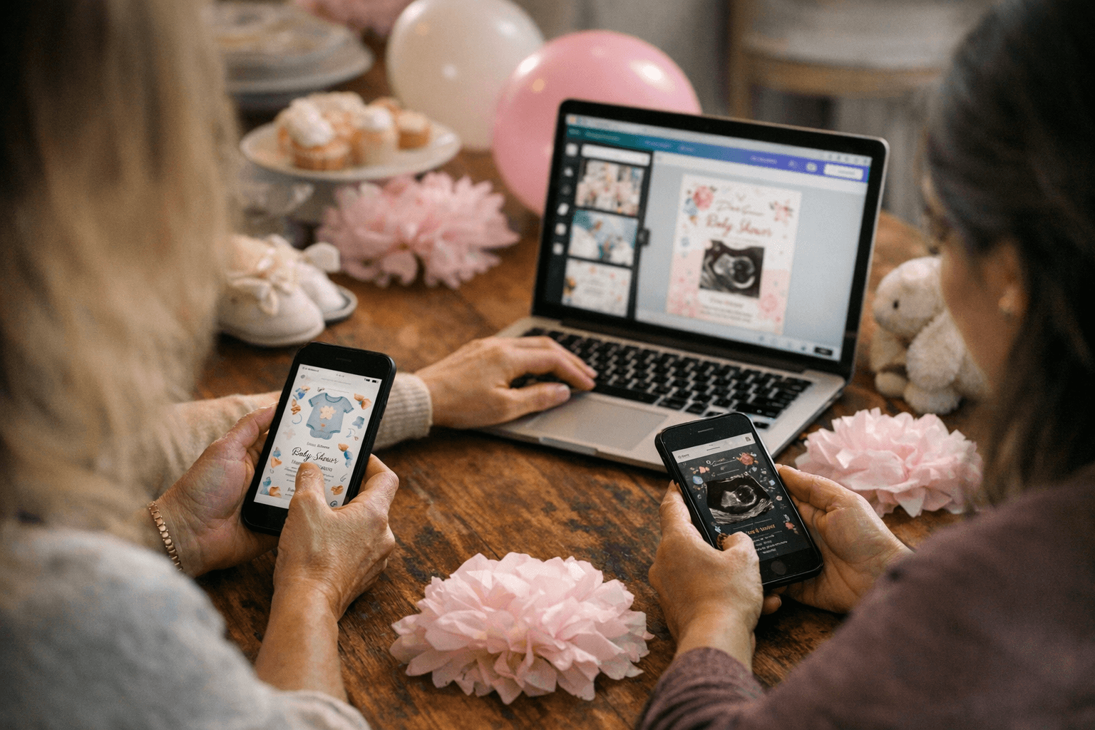 Top Baby Shower Invitation Apps: InvitiApp, Evite, and Canva Compared