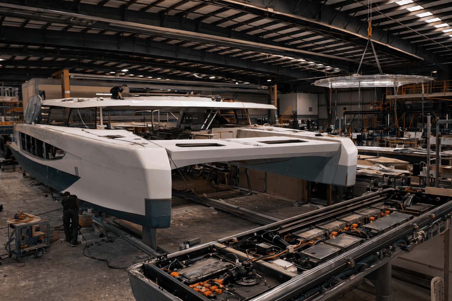 Beneteau and Fountaine Pajot launch shared electric sailing platform