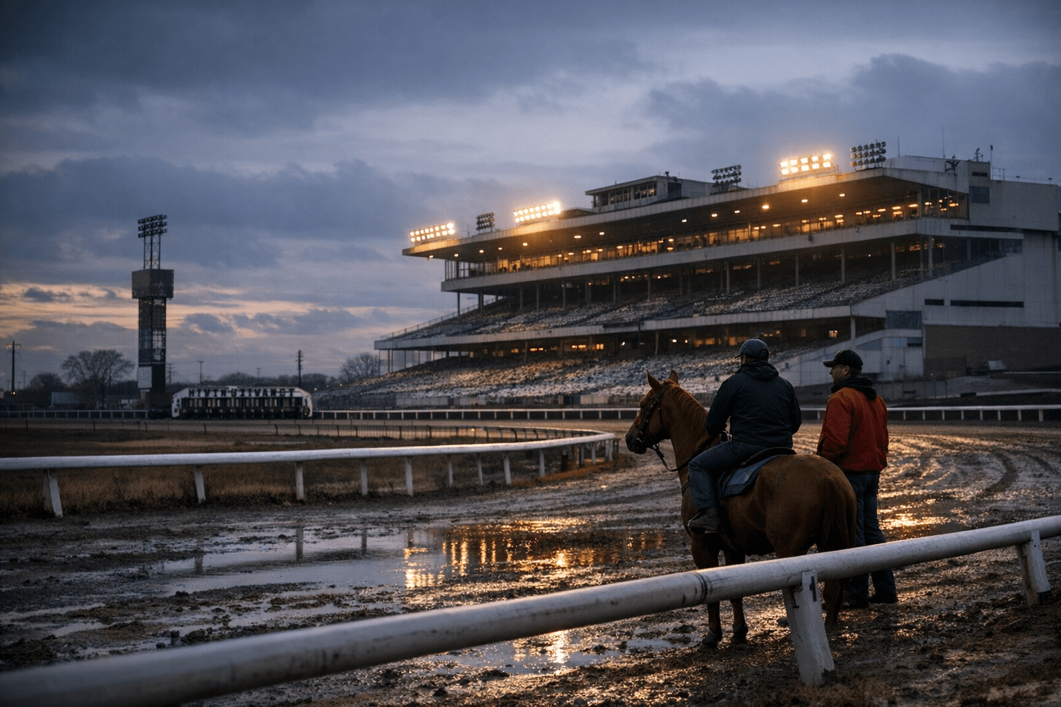Hawthorne Race Course Files Chapter 11, Spring Meet Delayed to April
