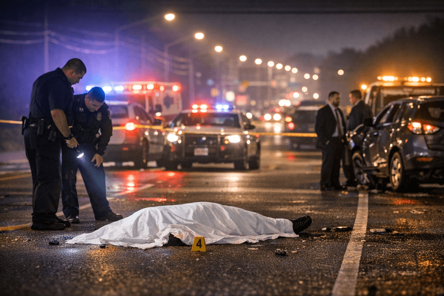 Fatal Hit-and-Run on Branch Avenue in Temple Hills; Suspect Located