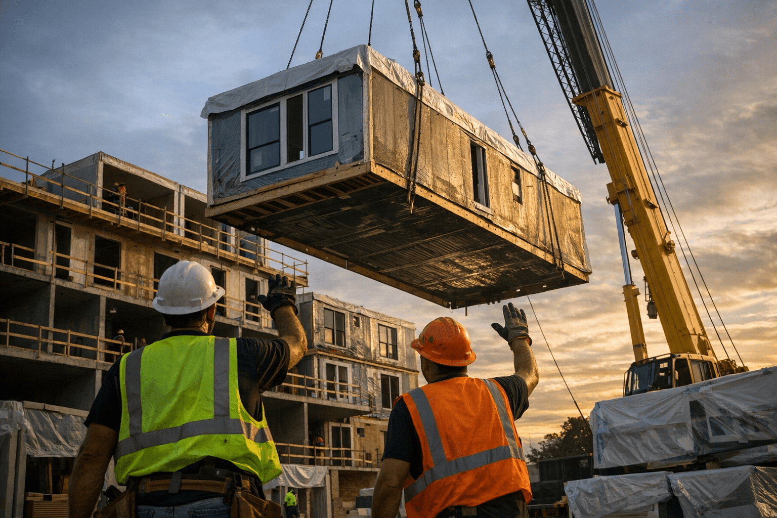 Greensboro developer AE Amer to assemble 59‑unit apartments in 60 days