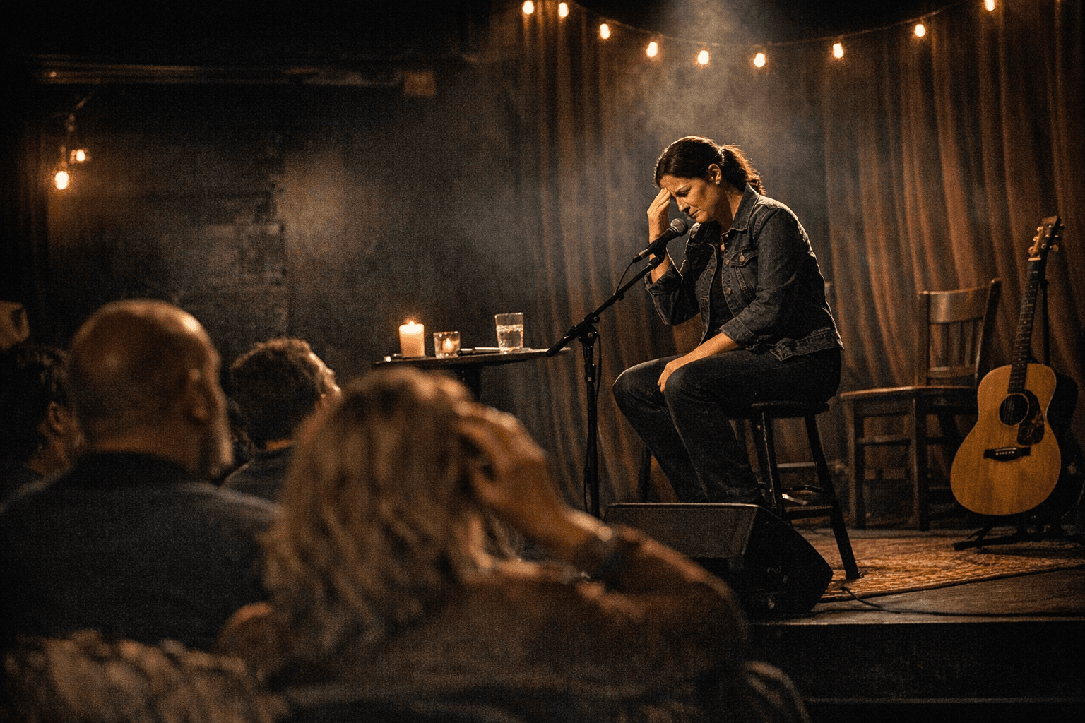 Under Pressure: Here:Say Story Night Exploring Stress at The Alluvion