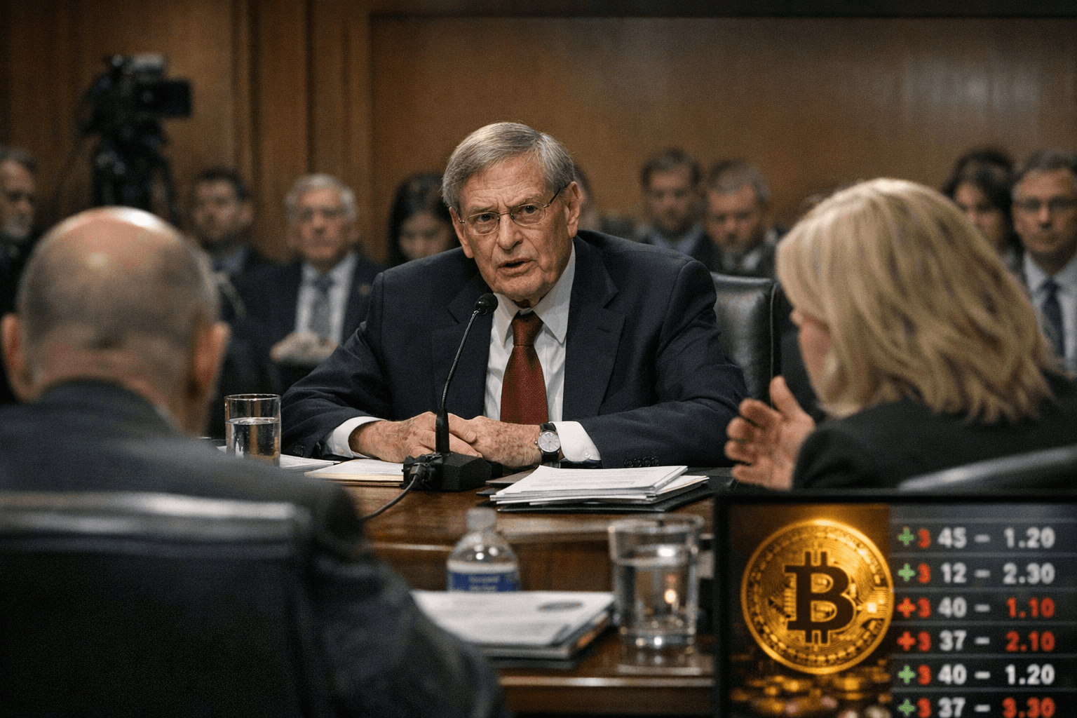 Senators Question Selig on Cryptocurrency Oversight, Betting Market Risks