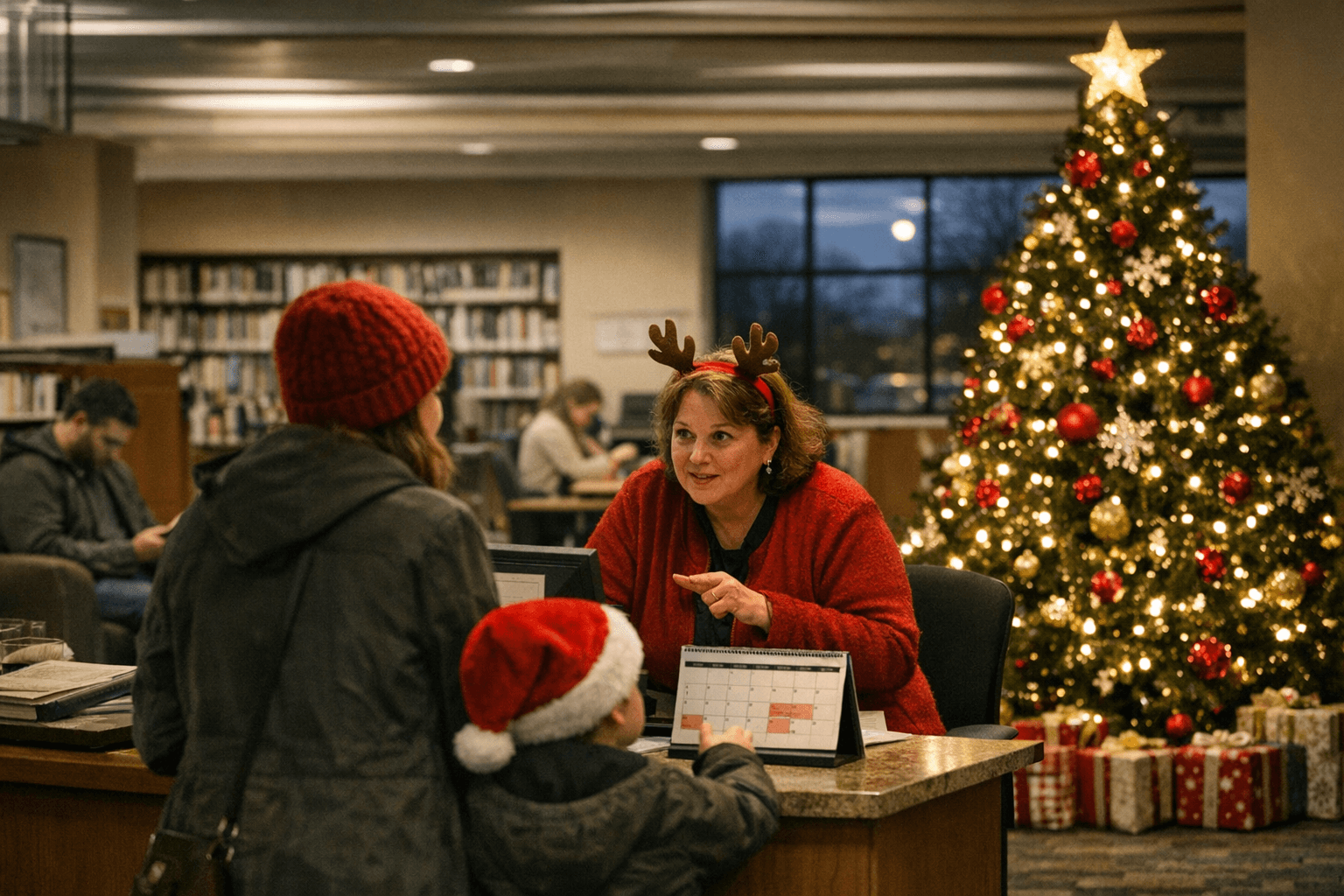 McKinney Library Announces Christmas Week Hours and Closures