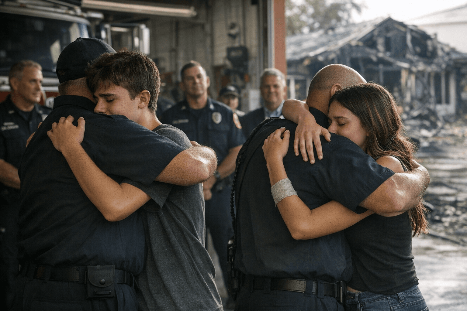 Survivor Teens Thank Key West Firefighters After Fatal January Blaze