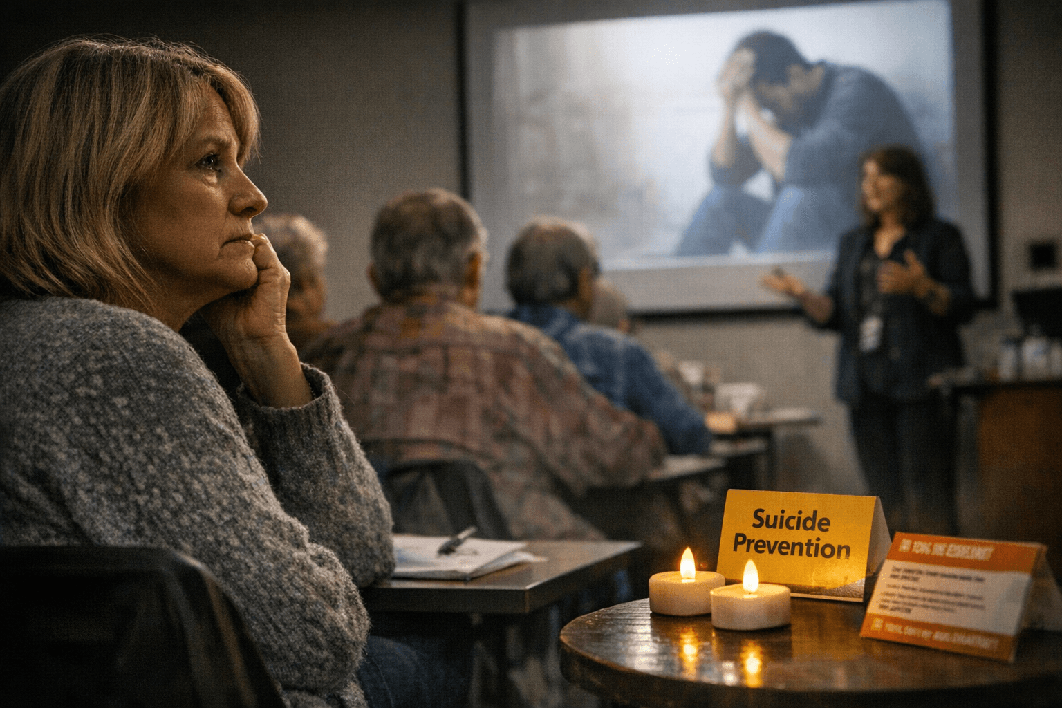 Community Trained in Suicide Alertness at Goshen Public Library