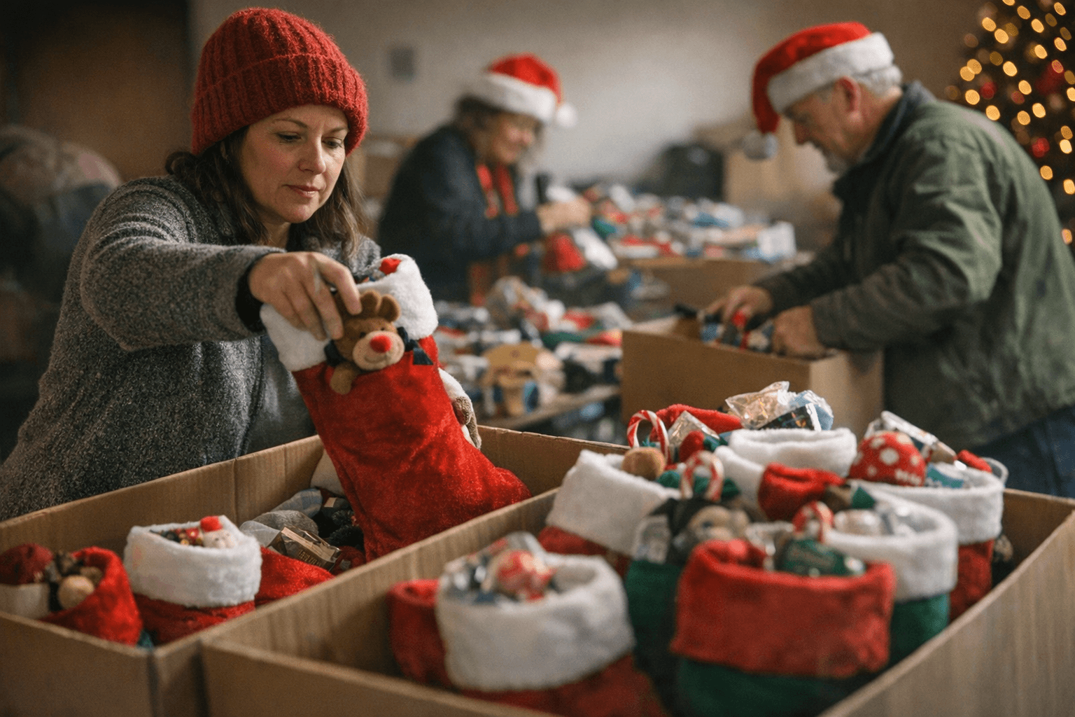 Newburgh launches stocking drive, town seeks volunteers and donations