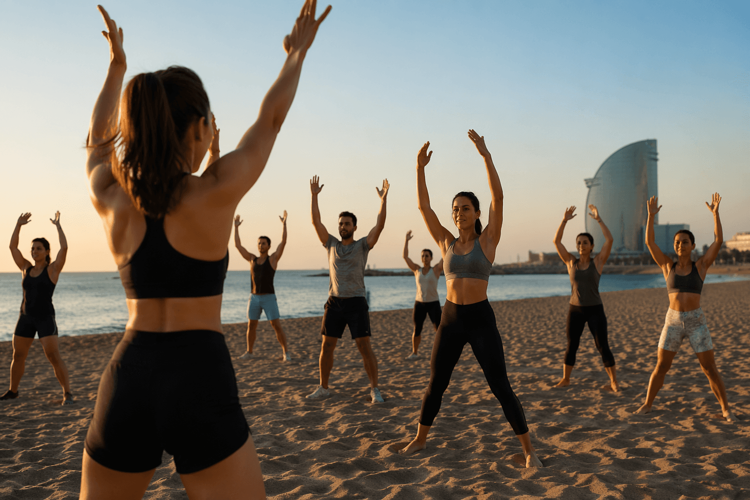 Outdoor fitness classes in Barcelona 2026: top options