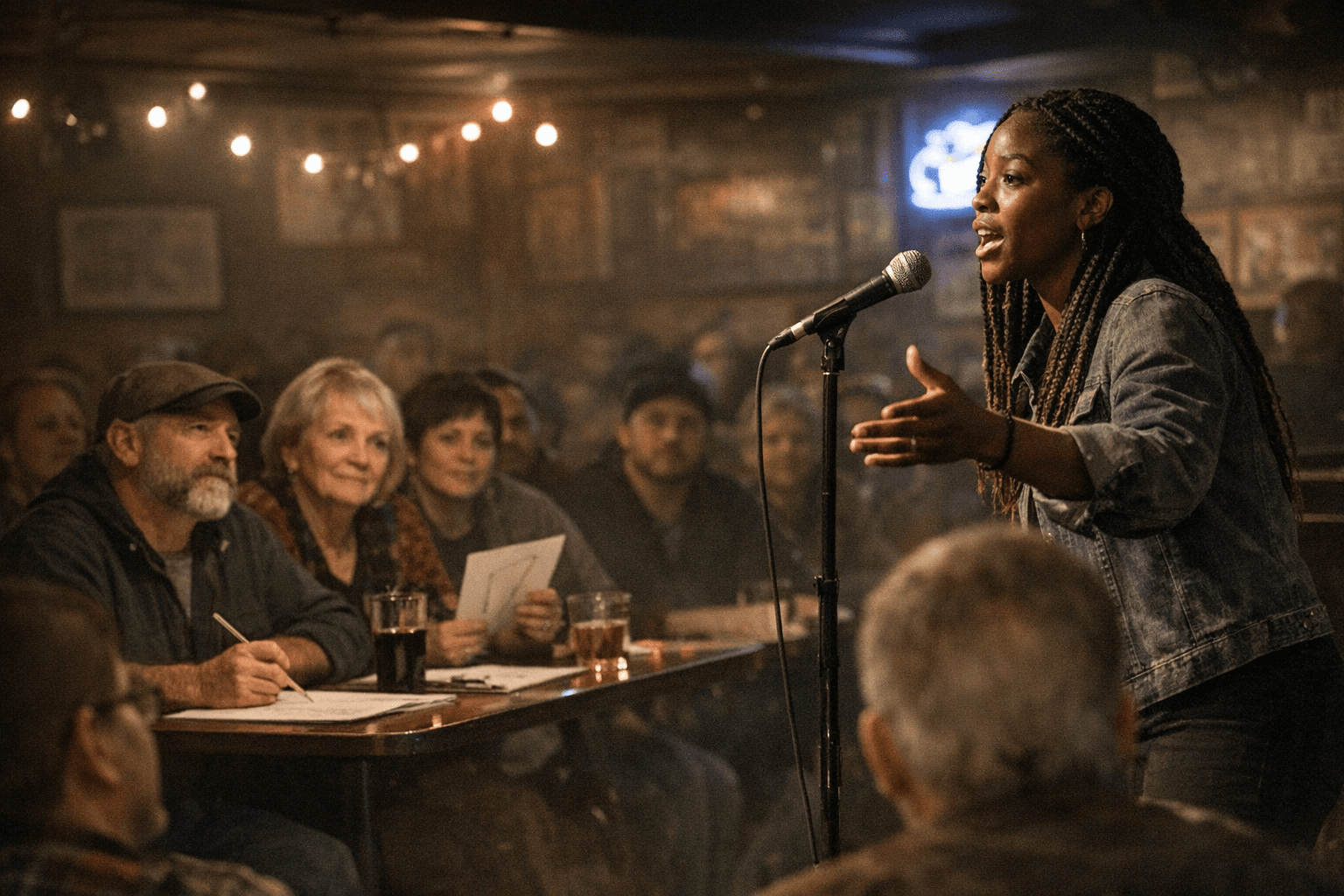 Final 2025 Poetry Slam Draws Community Voices at Fozzie's