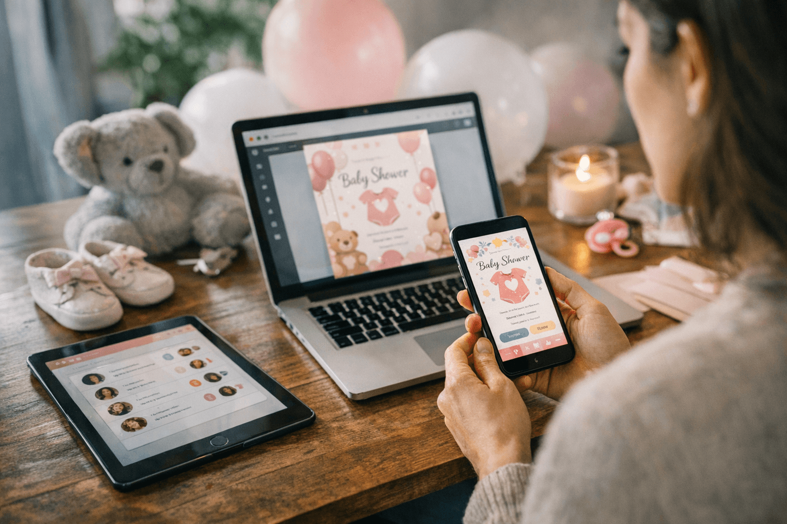 Top Baby Shower Invitation Apps Compared: InvitiApp, Canva, and Evite Reviewed