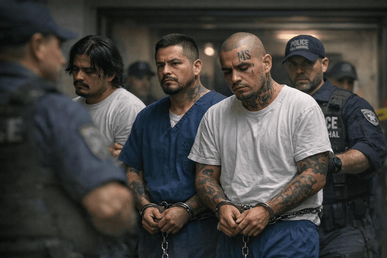Three Men Sentenced to Life in MS 13 Racketeering Case