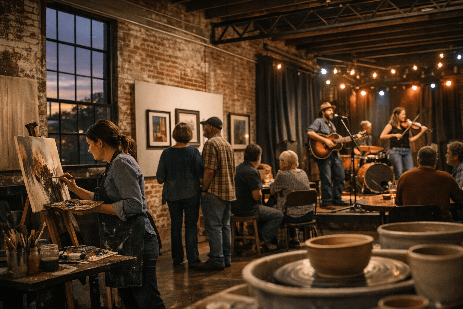 Powerhouse Arts Center Anchors Oxford Downtown Arts Economy Year-Round