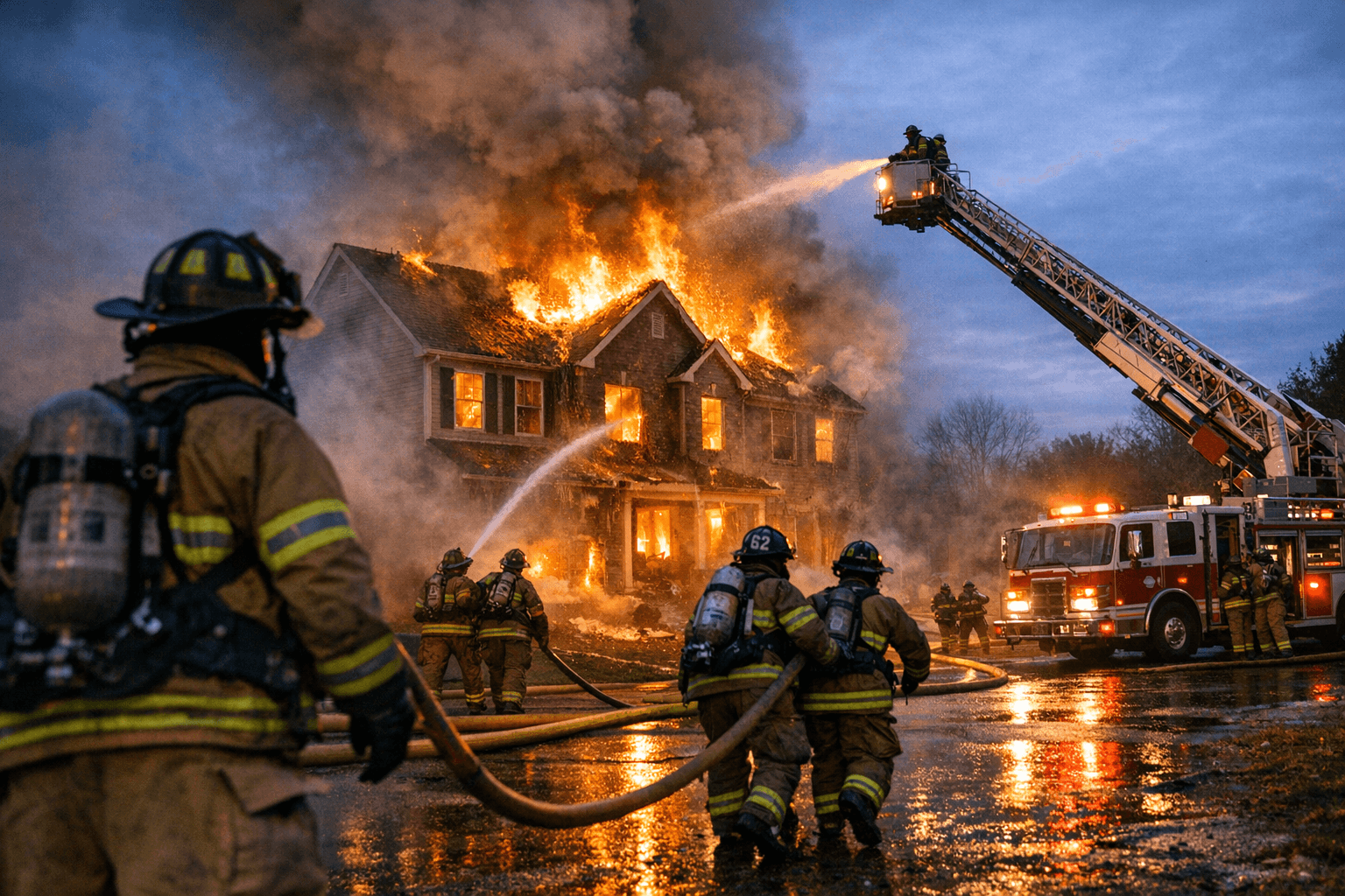 Box Alarm Fire on Mary Bowie Parkway Sends Crews to Upper Marlboro