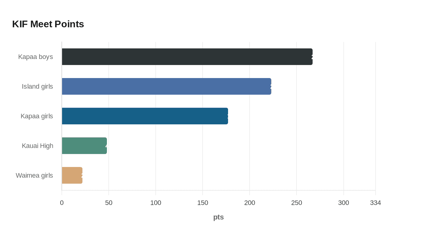 Data visualization chart