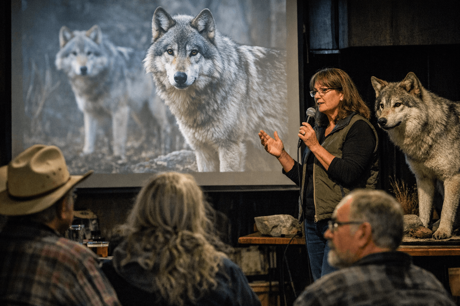 Science on Tap Talk Examined Gray Wolves, Community Coexistence