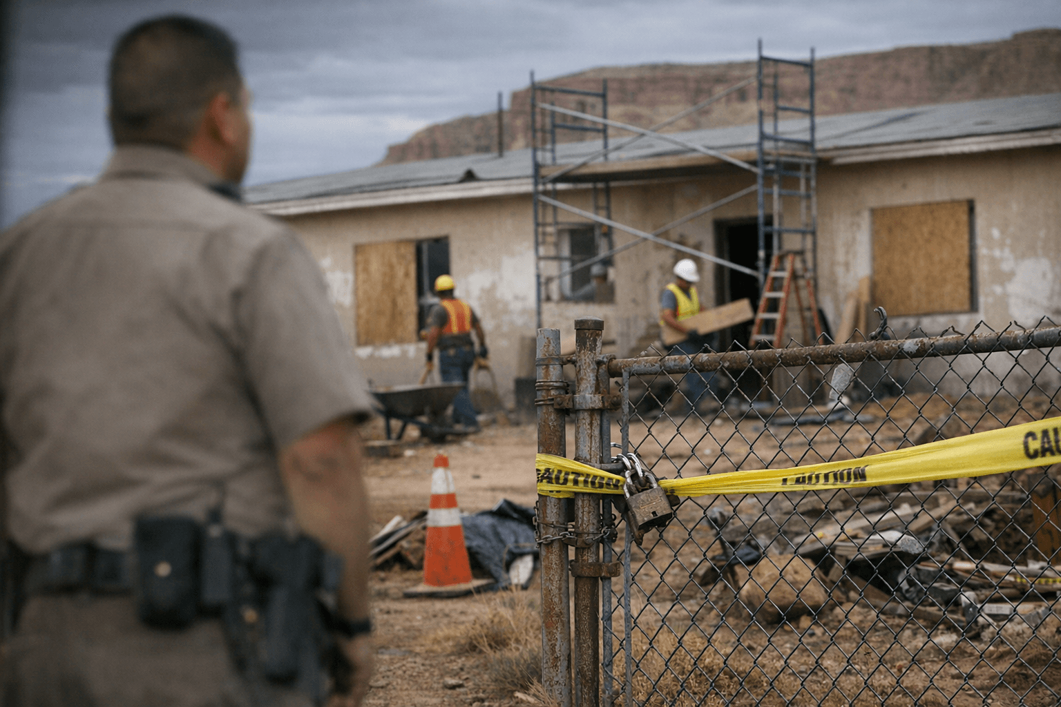 Chinle Corrections Update, Youth Center Closed for Renovation