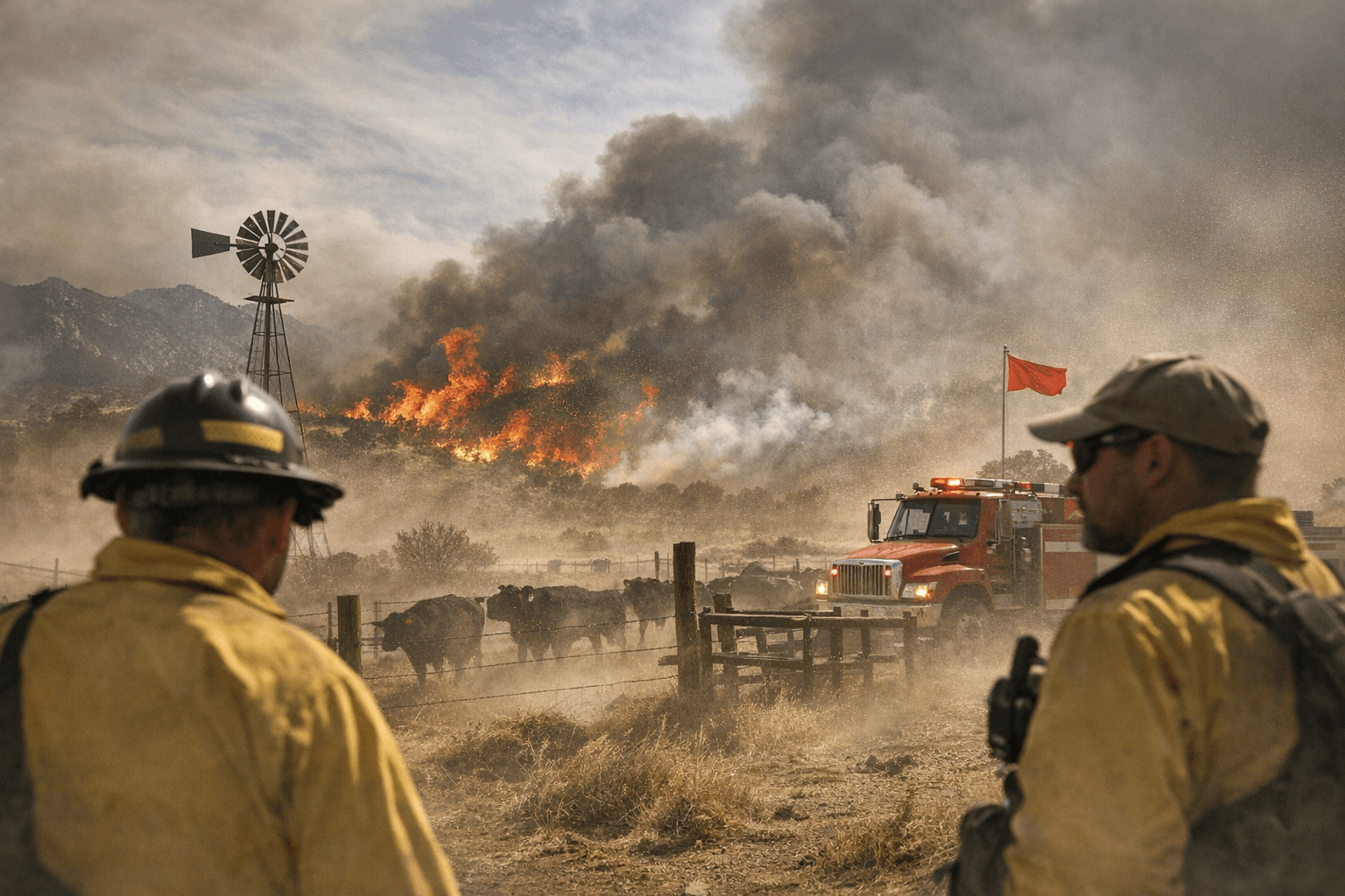 High Winds and Red Flag Fire Danger Impact Las Animas County