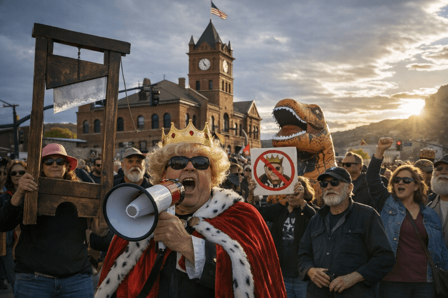 350 Rally in Trinidad Joins Nationwide 'No Kings' Demonstrations
