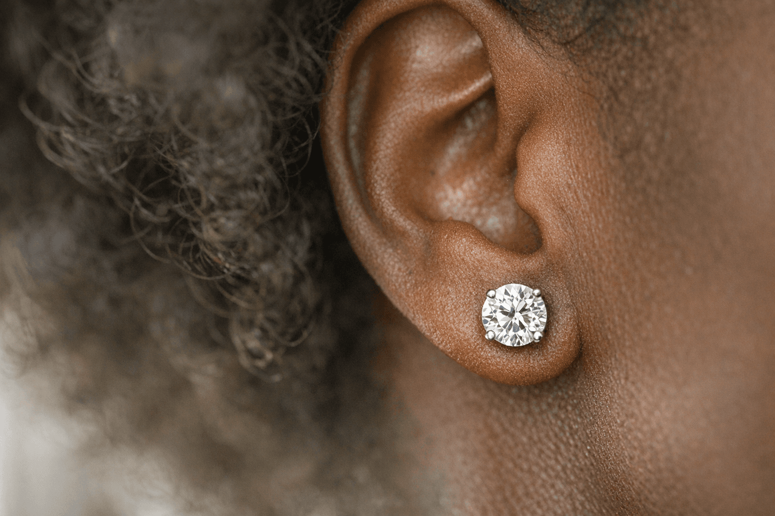 Diamond Stud Earrings