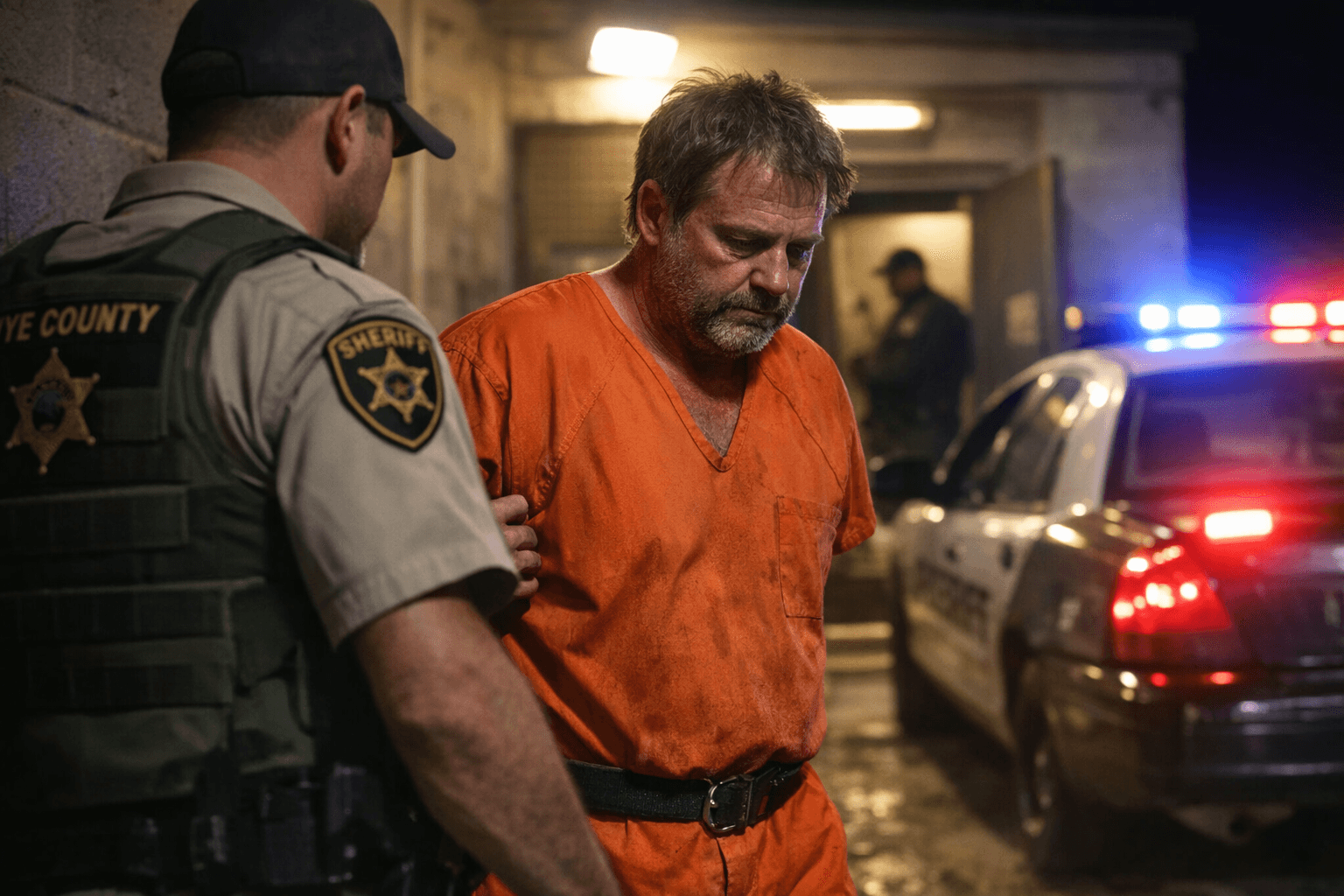 Lowell Harvey, 47, Booked in Nye County; Arresting Agency Listed as TXNUECESSO