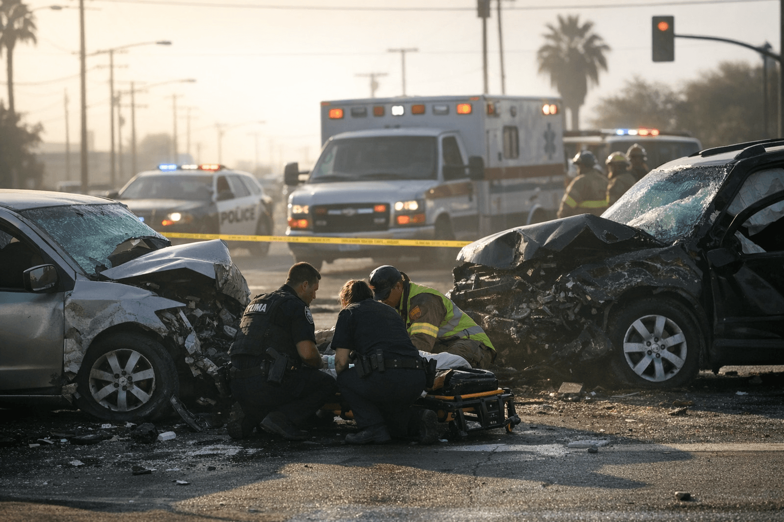 Fatal Morning Collision on S. 33rd Dr. Kills Yuma Woman