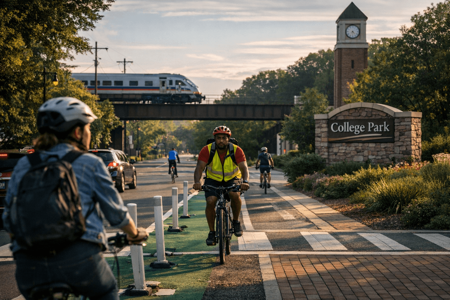 College Park Designated Bronze-Level Bicycle Friendly Community for First Time