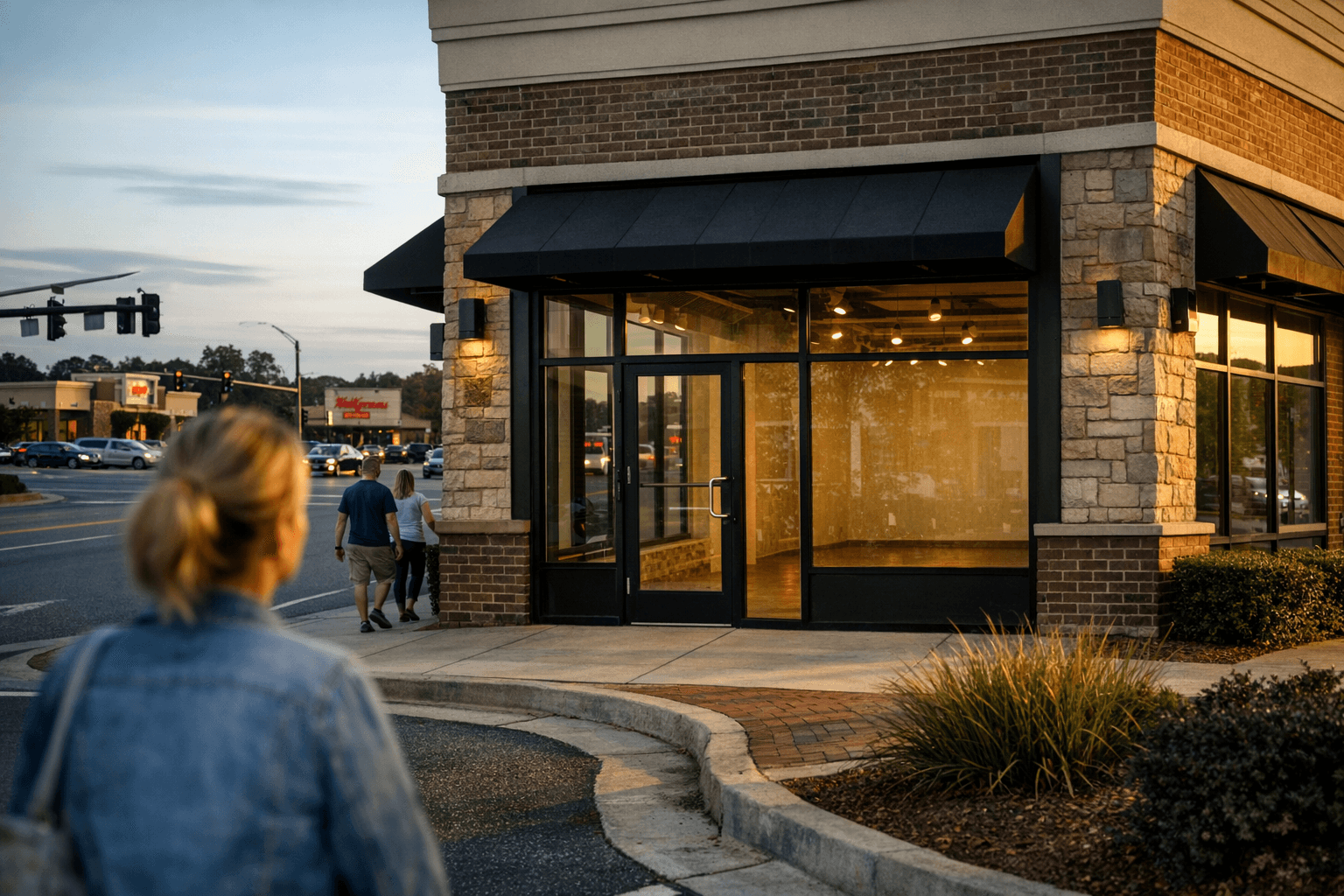 Small Corner Retail Space Opens for Lease in Forsyth County
