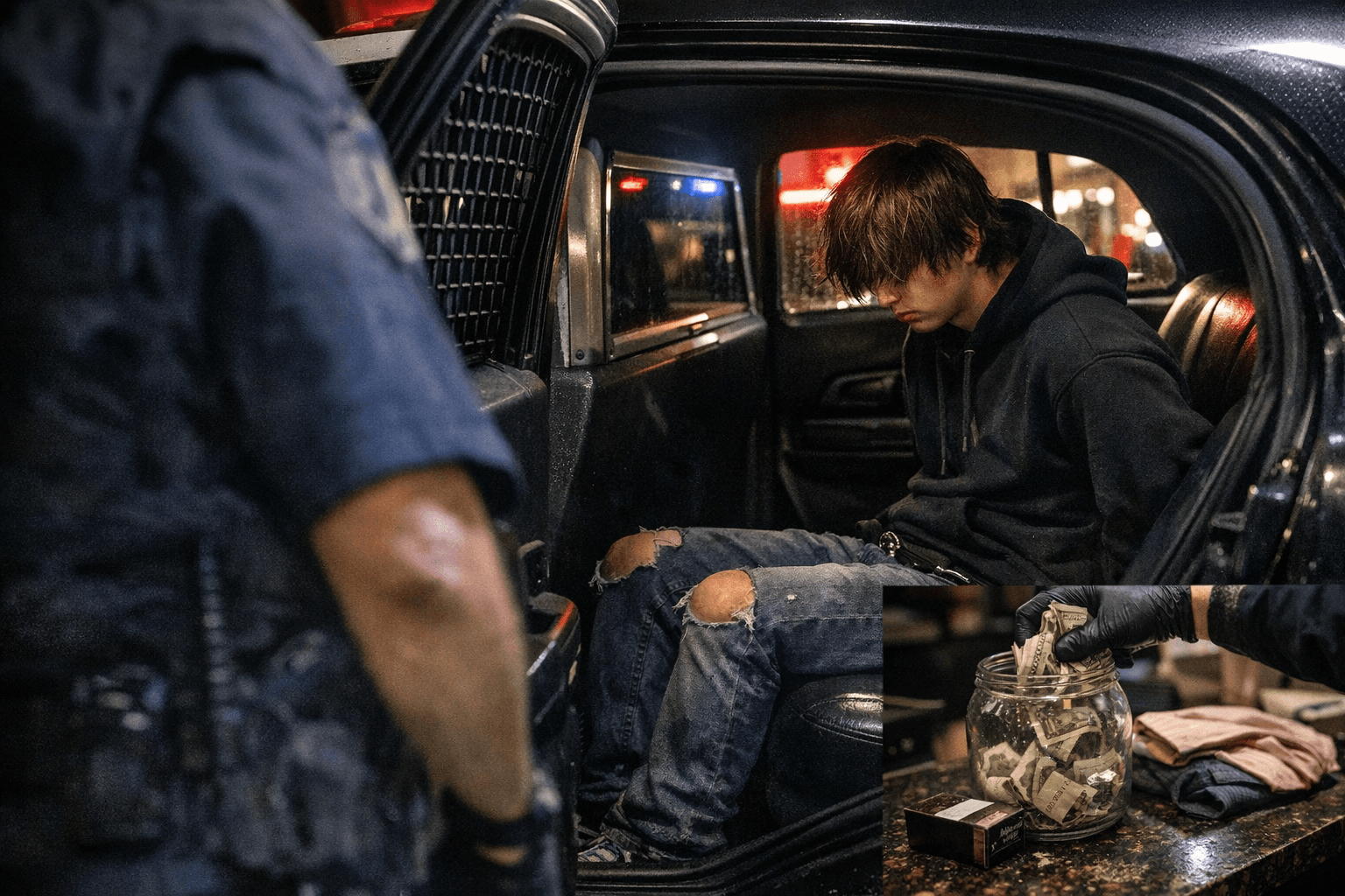 Runaway Teen Charged After Tip Jar Theft, Multiple Shopliftings