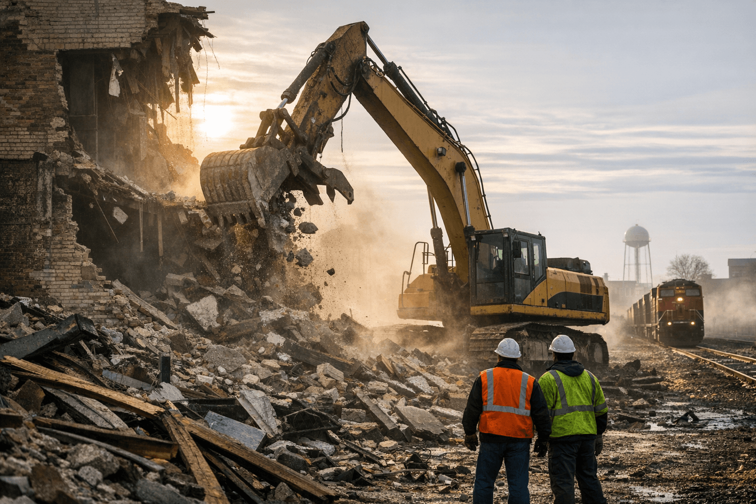 Demolition Begins in Bemidji Rail Corridor, Redevelopment Moves Forward