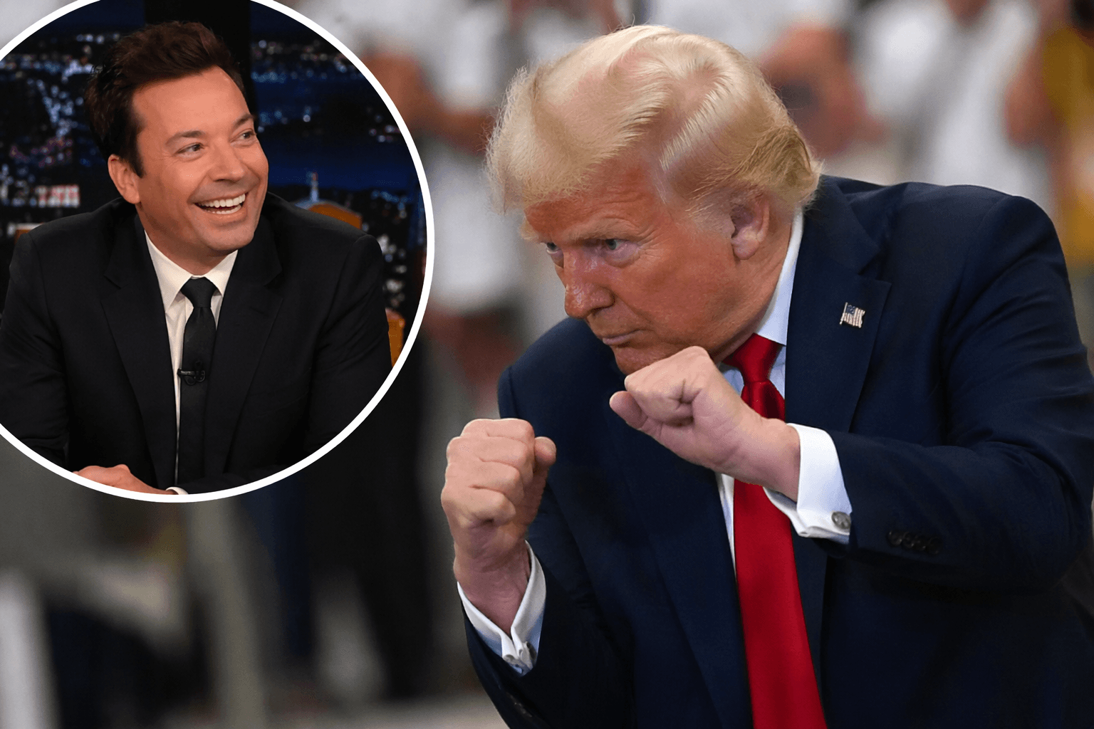 Fallon mocks Trump’s White House UFC fight plans