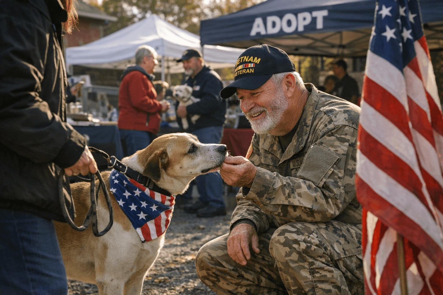 Veterans Appreciation Event Boosts Adoptions, Support at HVSPCA