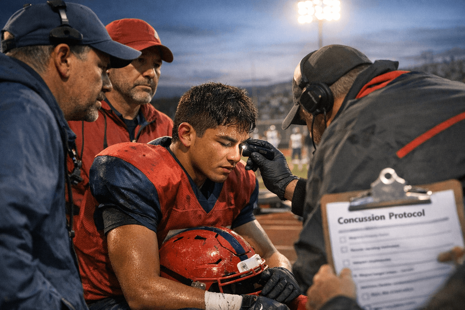 Local high school football coaches trained, district fined over concussion protocol