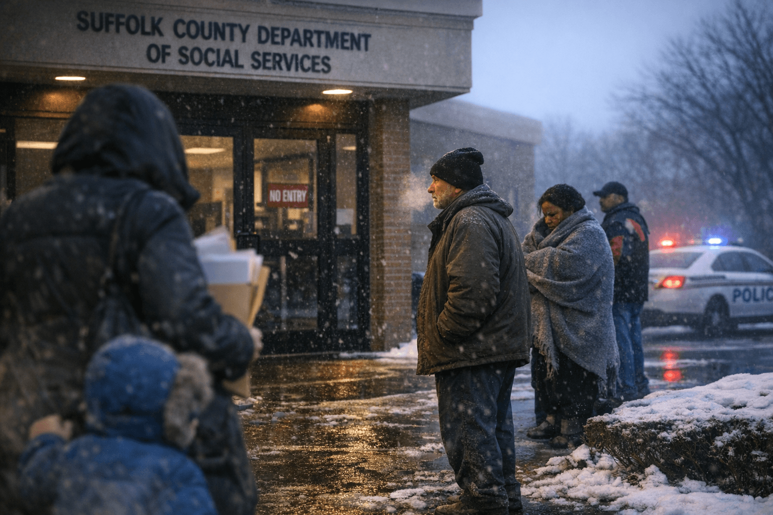 Suffolk County delays Social Services opening to 1 p.m. Feb. 23