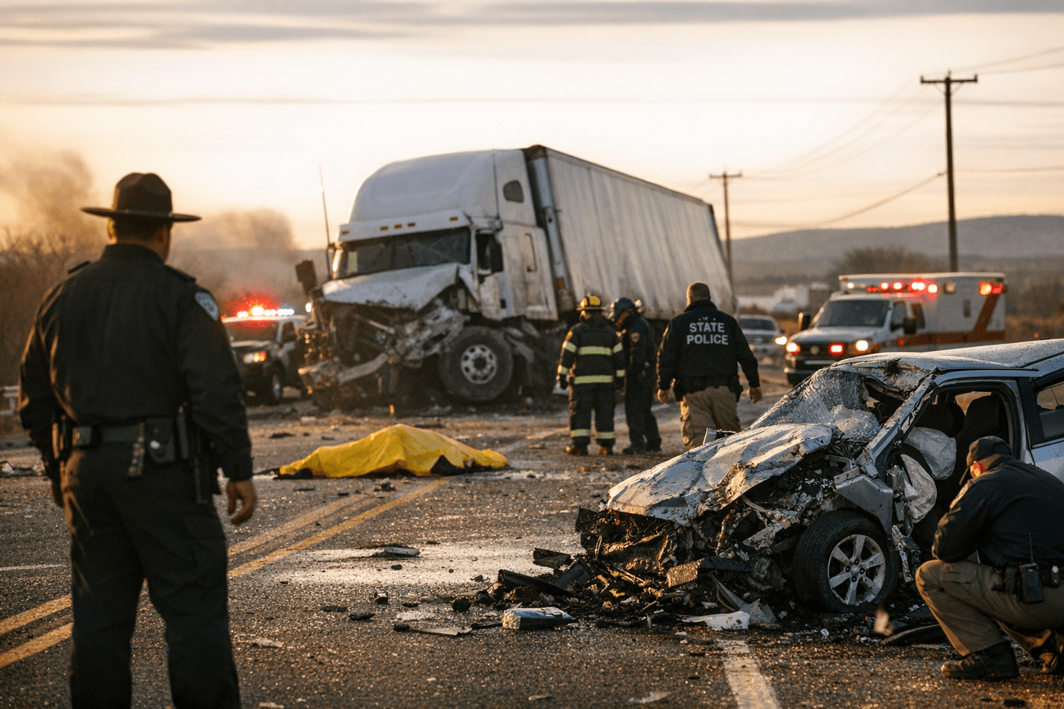 Fatal Collision Near McGee Park Closes U.S. 64, Prompts Investigation
