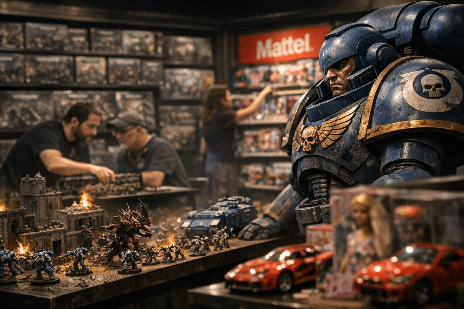 Games Workshop Surpasses Mattel in Market Cap, Cementing Warhammer's Rise