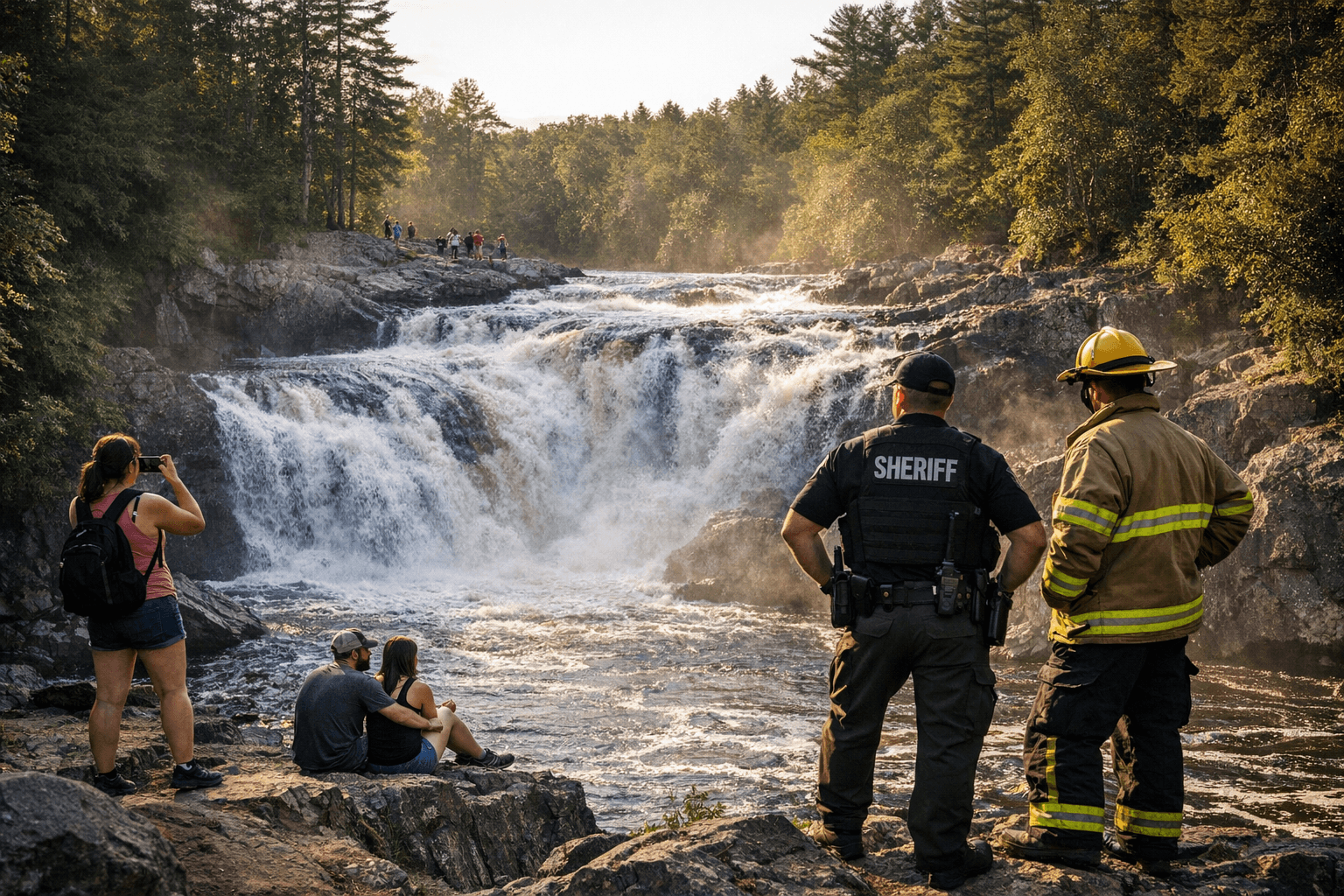 Keshena Falls Draws Visitors, Prompts Local Policy and Safety Questions