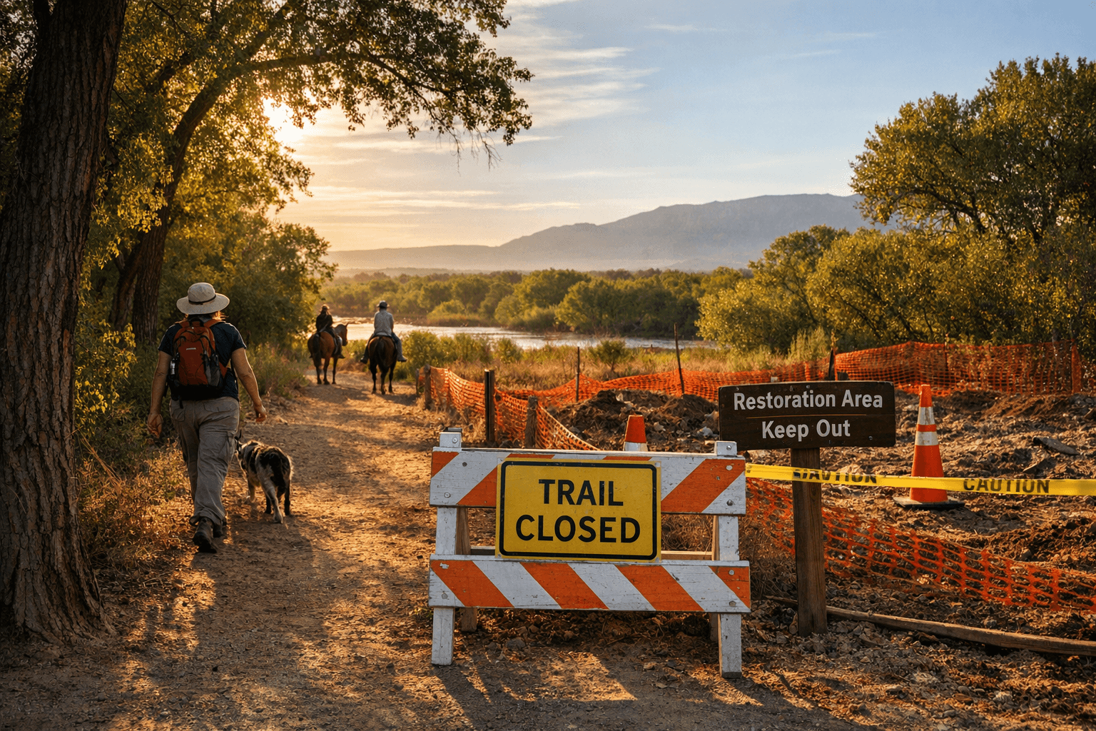 Corrales Bosque Preserve Trails Open with Seasonal Restoration Closures