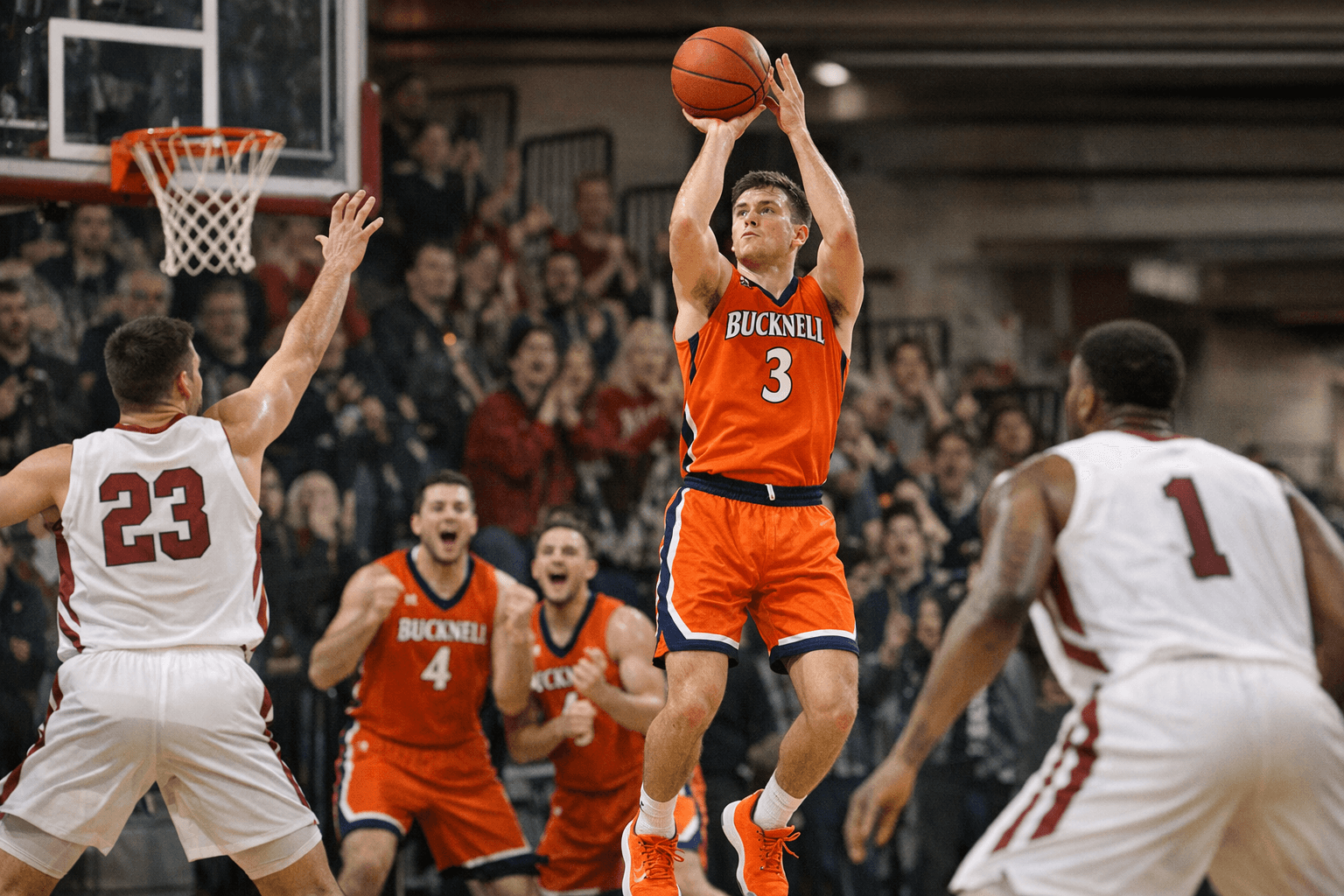 Bucknell rallies with hot three-point shooting to beat Lafayette