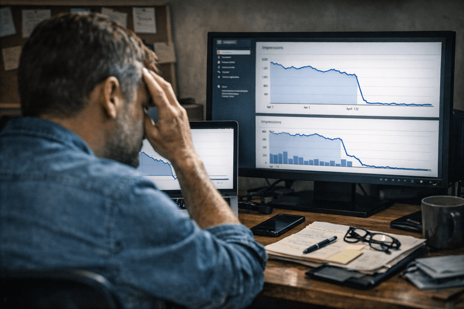 Google Search Console glitch sparks false alarm over impression tracking reports