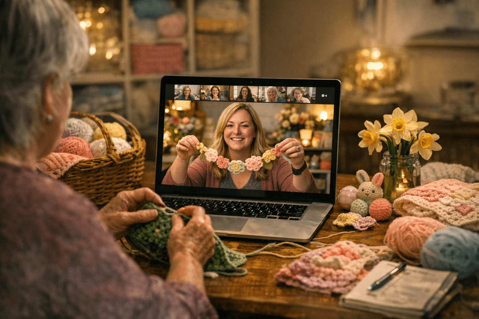 Crochet With Tiffany Hosts Spring Project Ideas Meetup on March 11