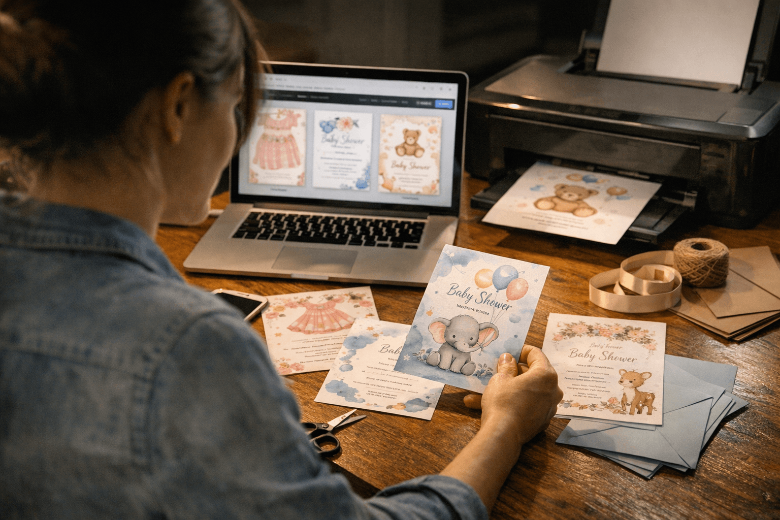 Free Baby Shower Invitation Templates Simplify Custom, Printable Party Invites