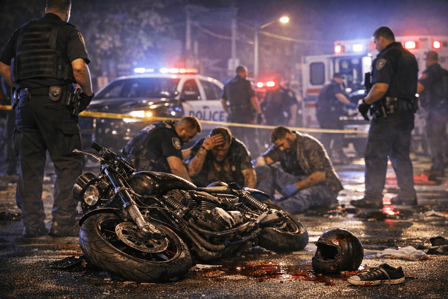 Suffolk County Indicts Five on 53 Counts in Lindenhurst Motorcycle Melee