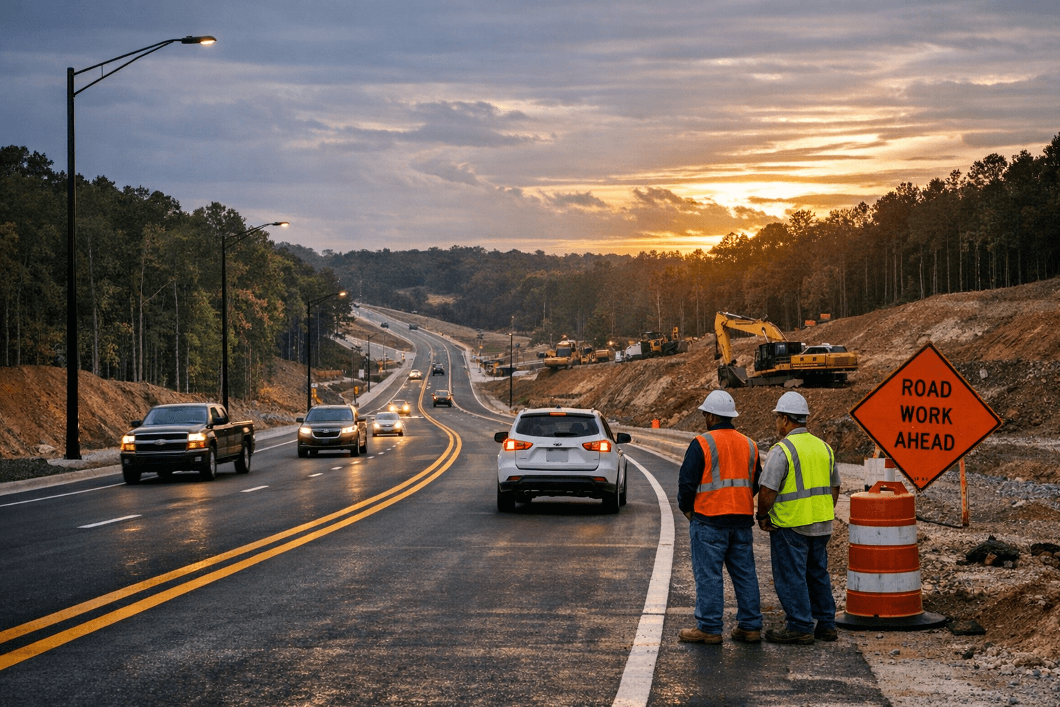 Forsyth County Opens Southern Ronald Reagan Boulevard Extension; Northern Work Continues